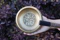 Inscription | Hand Beaten Singing Bowl, 5.5" | Sound Therapy Meditation