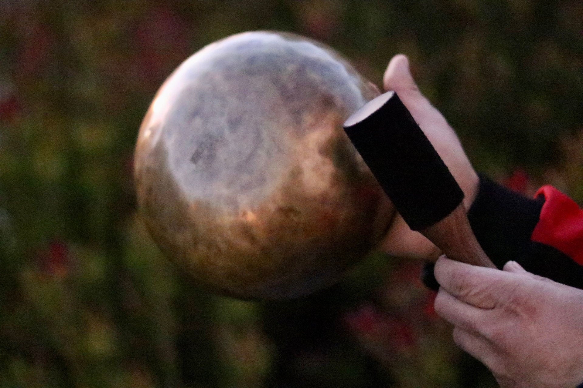 Hand Hammered Tibetan Singing Bowl 7" for Meditation, Yoga, Healing