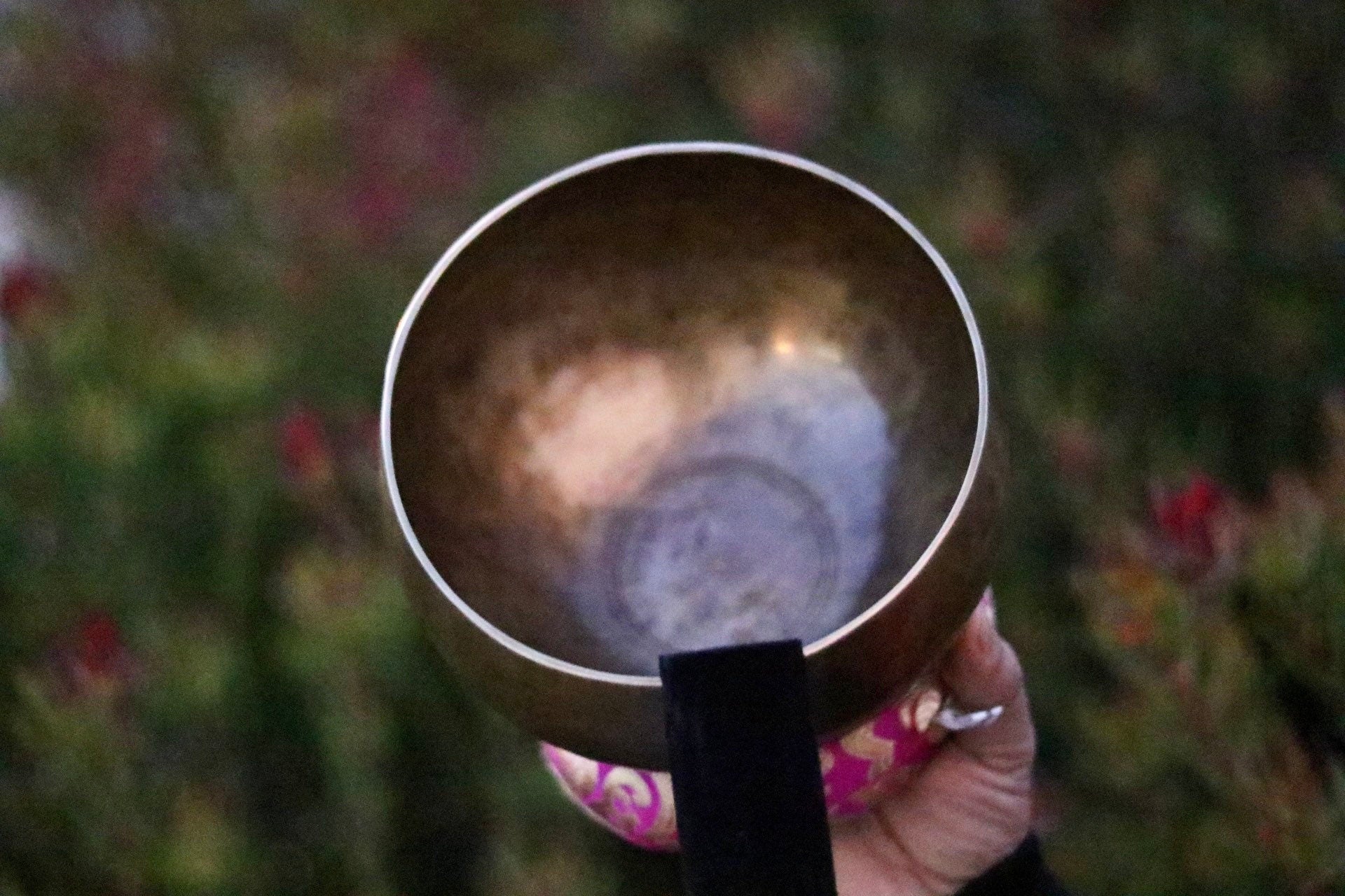 Hand Hammered Tibetan Singing Bowl 7" for Meditation, Yoga, Healing