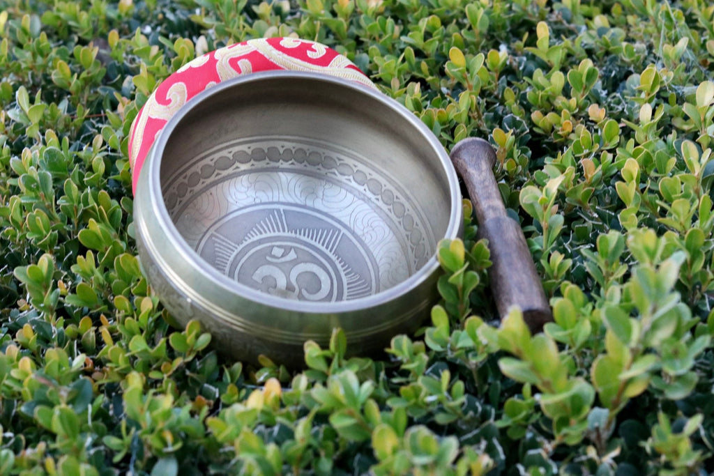 5" Bronze Mantra Singing Bowl | Yoga, Meditation & Sound Therapy