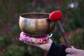 Hand Hammered Tibetan Singing Bowl 7" for Meditation, Yoga, Healing