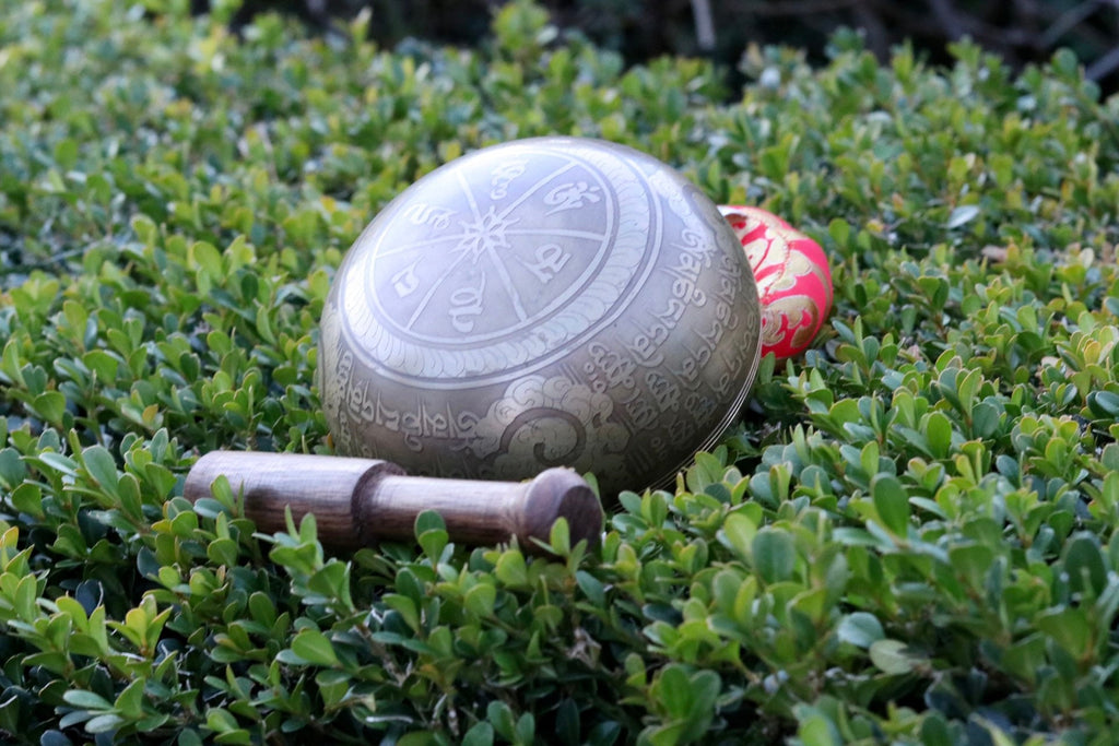 5" Bronze Mantra Singing Bowl | Yoga, Meditation & Sound Therapy