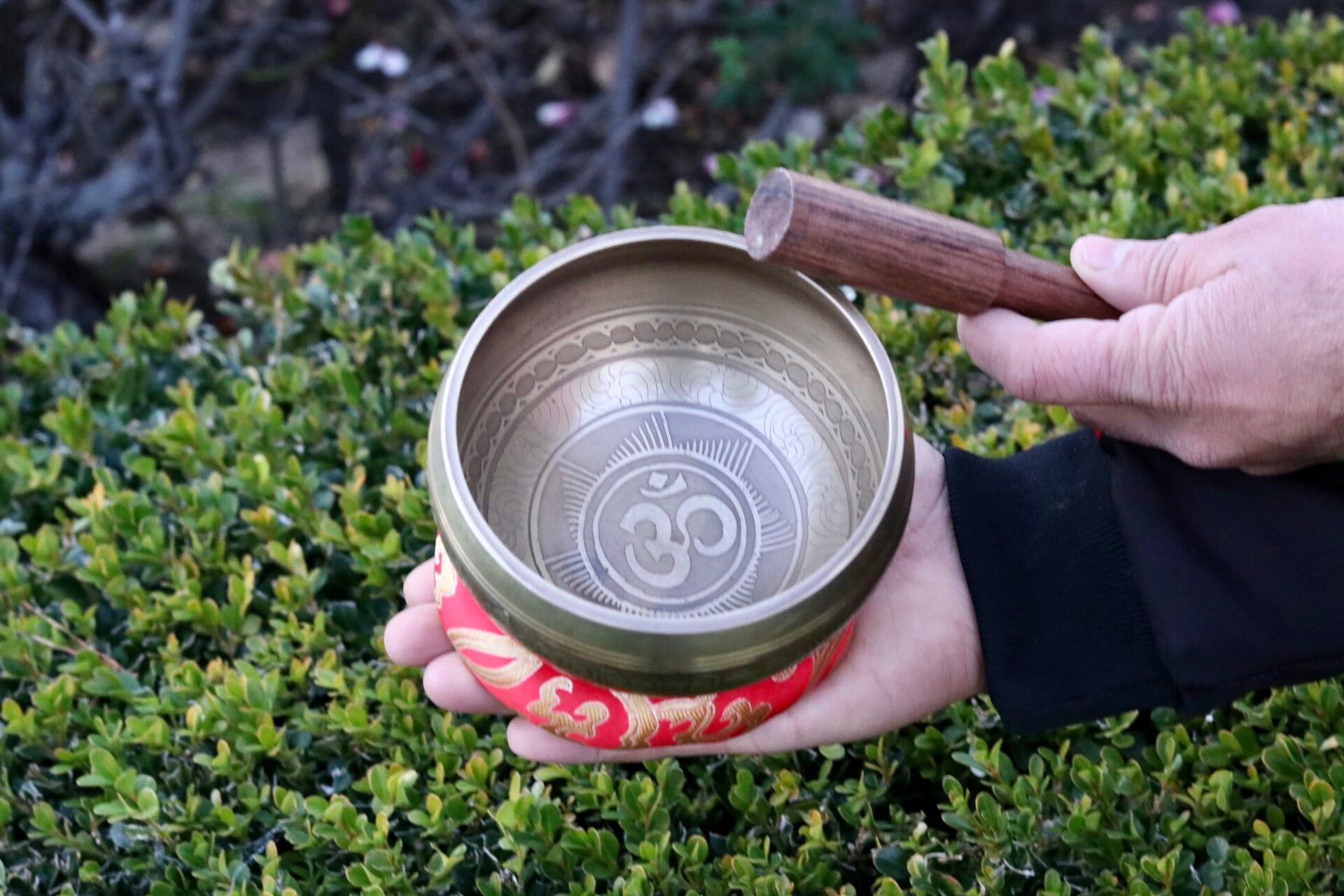 5" Bronze Mantra Singing Bowl | Yoga, Meditation & Sound Therapy