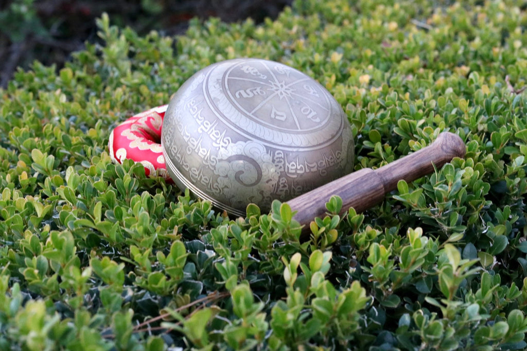 5" Bronze Mantra Singing Bowl | Yoga, Meditation & Sound Therapy