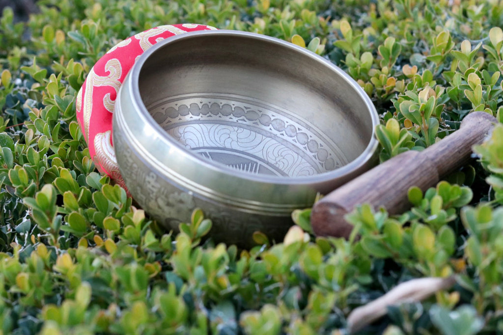 5" Bronze Mantra Singing Bowl | Yoga, Meditation & Sound Therapy