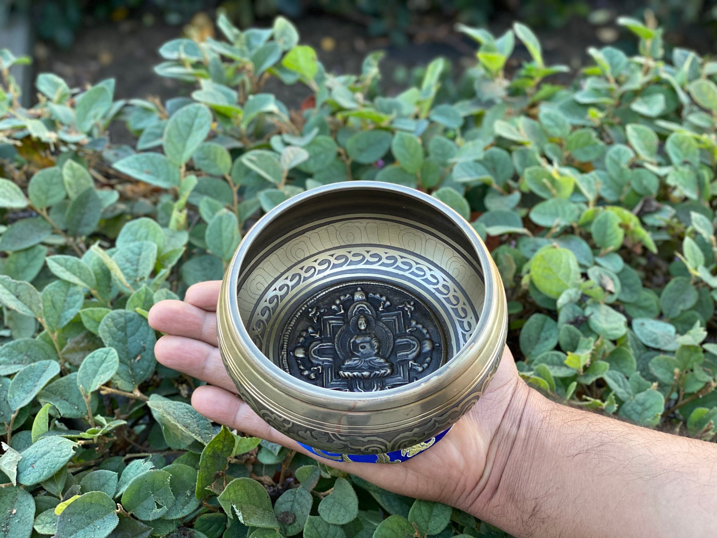 Buddha Tibetan Singing Bowl (5.5 inch) – Meditation, Healing