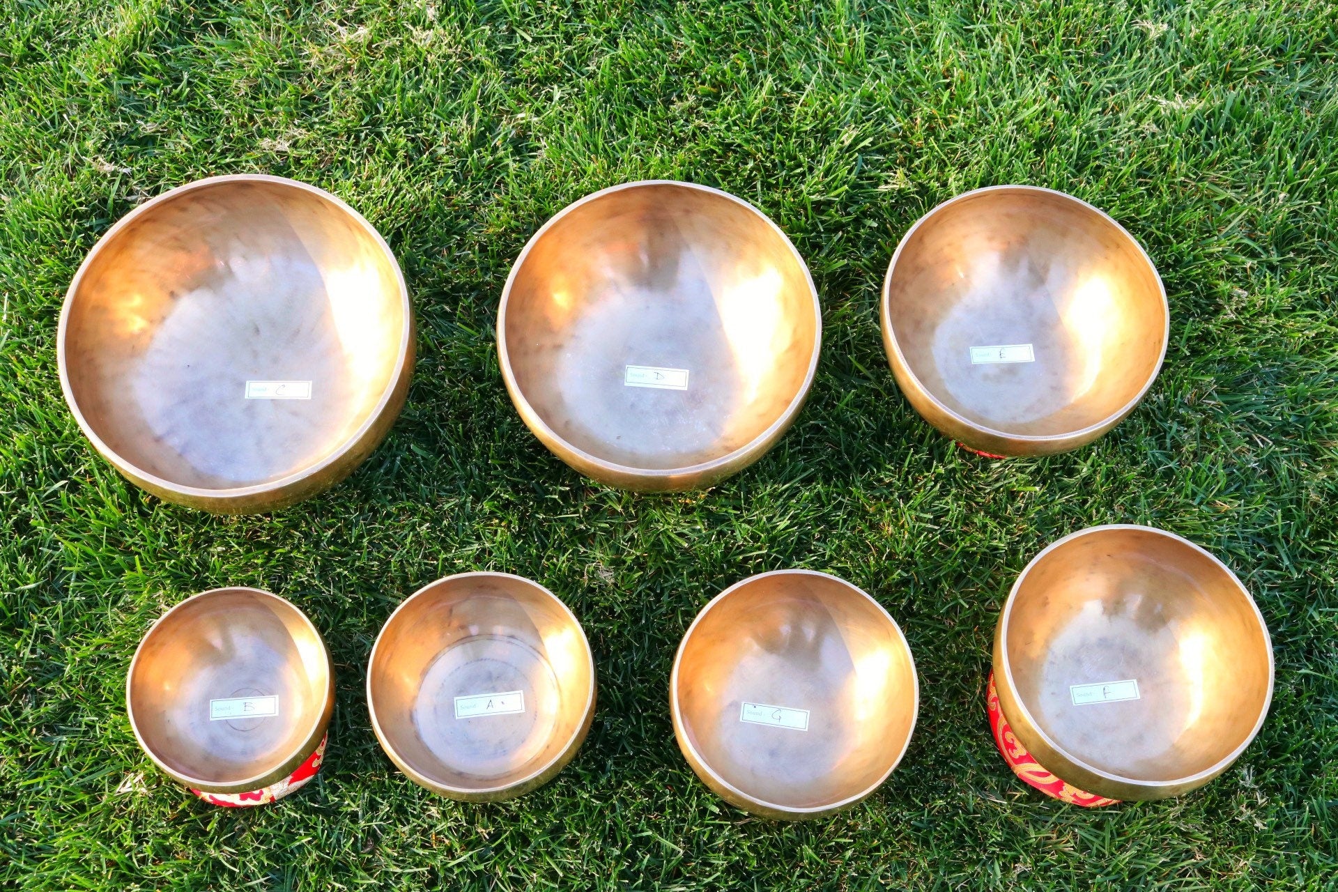 7 Chakra Singing Bowl Set | Meditation, Sound Therapy