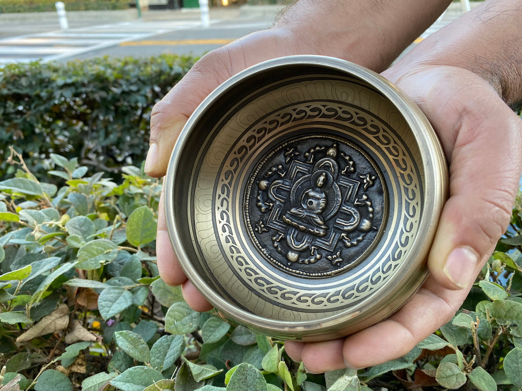 Buddha Tibetan Singing Bowl (5.5 inch) – Meditation, Healing