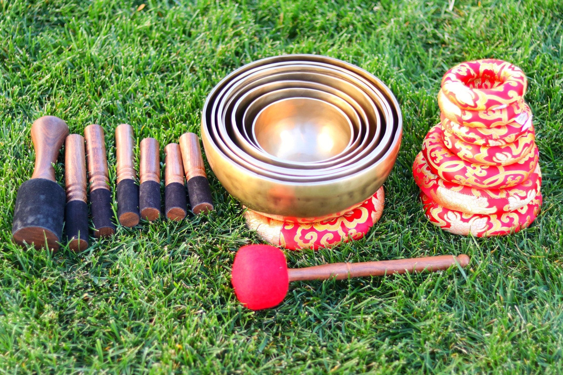 7 Chakra Singing Bowl Set | Meditation & Healing Bowl for Energy Balancing, Yoga, Reiki and Mindfulness