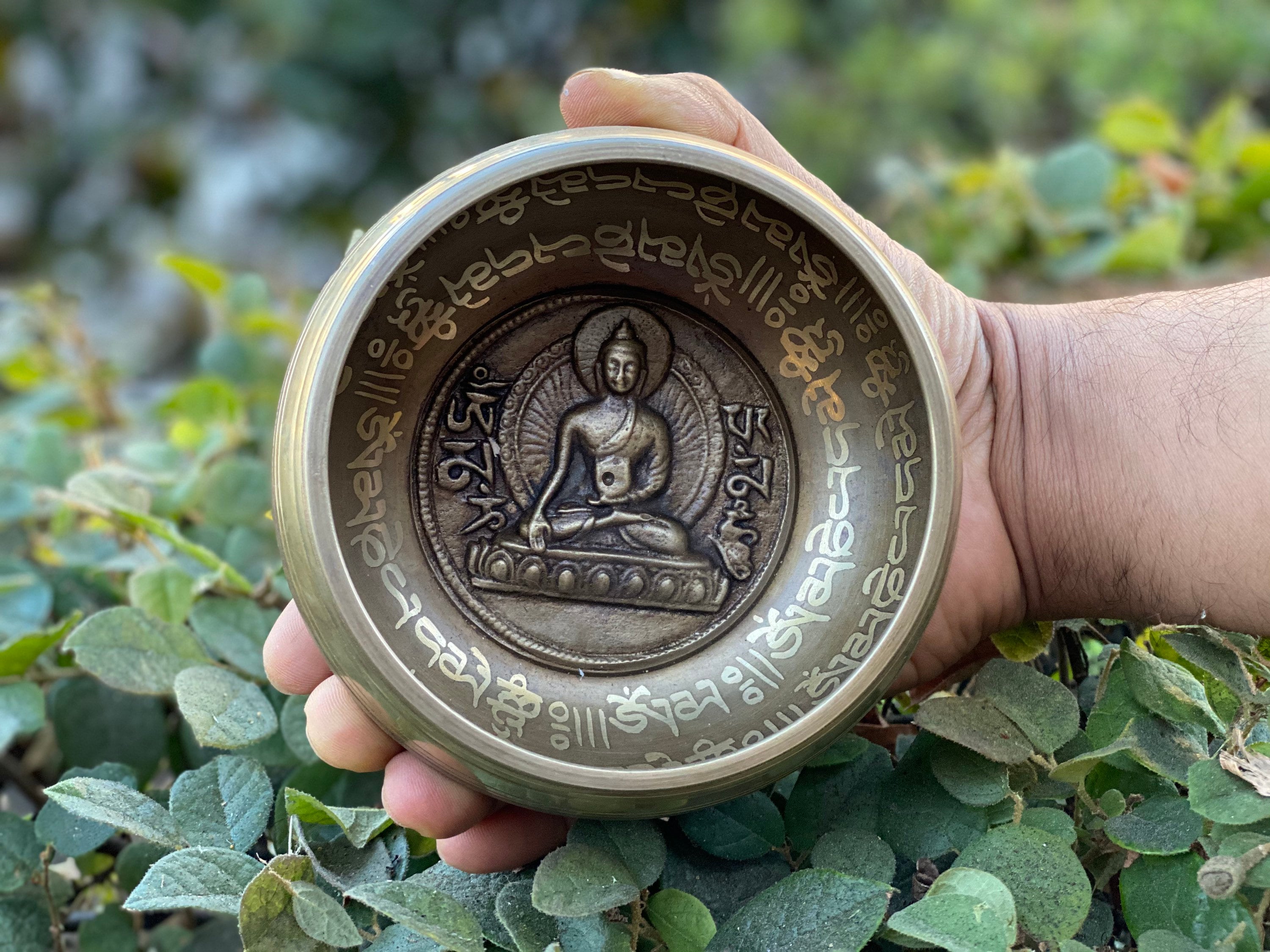 Buddha Tibetan Singing Bowl (5.5 inch) – Meditation, Healing