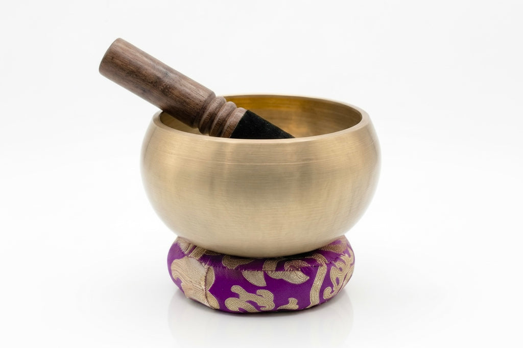 5” Tibetan Singing Bowl for Meditation, Sound Healing & Relaxation